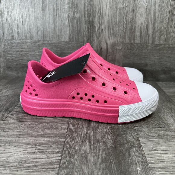 Converse Taylor All Star Play Lite CX Kids size 3 Pink Rubber Shoes - Picture 1 of 8